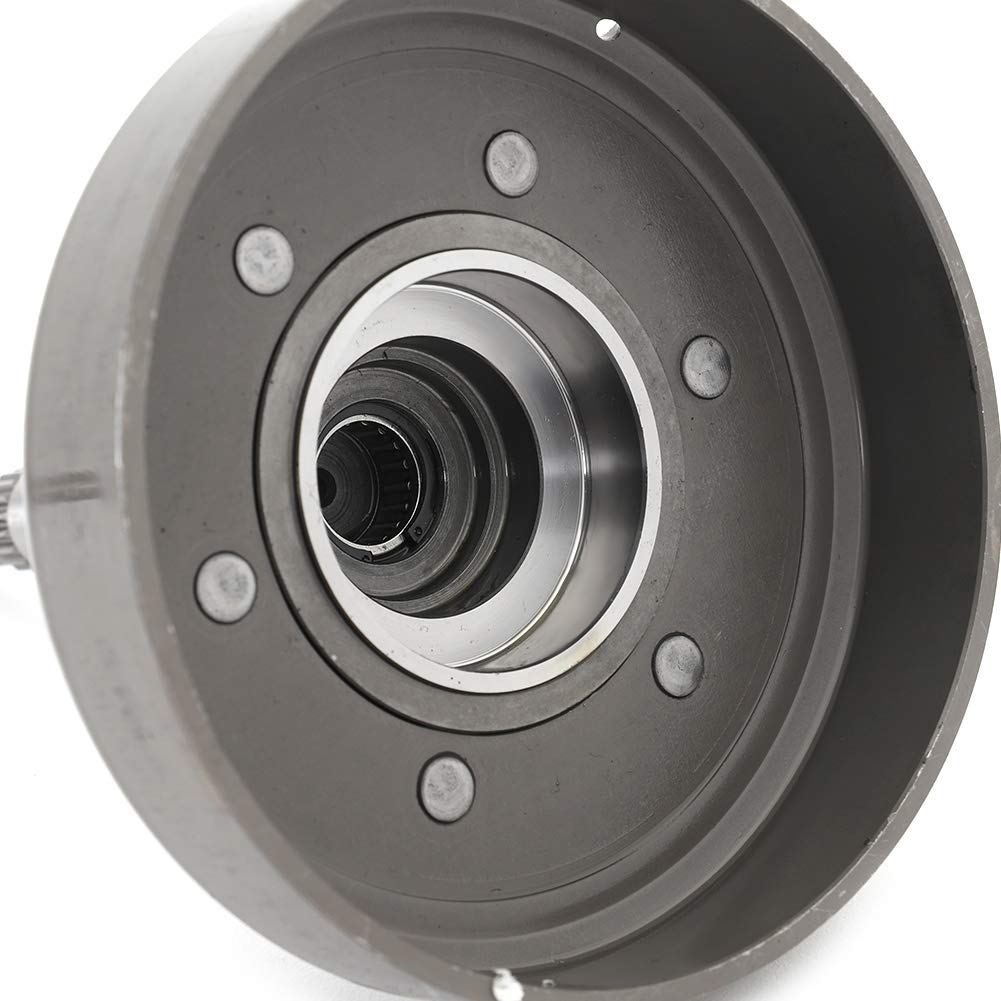 TARAZON Carcasa de embrague Clutch Cover Drum Housing para Yamaha KODIAK 400 2006/GRIZZLY 400 2007 2008/GRIZZLY 450 2007-2014/KODIAK 450/RHINO 450 2006-2009/WOLVERINE 450 2006-2010 OEM 5GH-16611-10-00