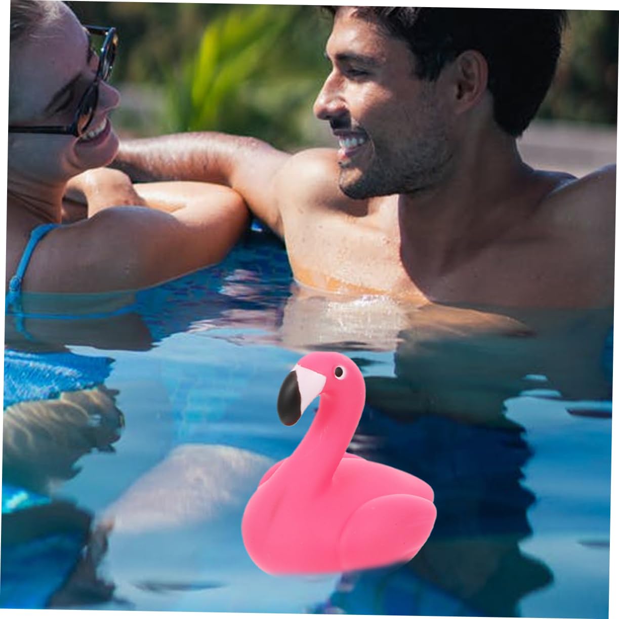 Termometro Acqua Forma Fenicottero Termometro Per Piscina Galleggiante Temperatura Della Piscina Stagno Vasca Da Bagno Spa Dell'acqua
