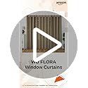 Image of Window Curtains Check Design for Drawing Room /Living Room /Hall Room Parde for Door, Brown Color 5 Feet 3 Pcs Set Curtains