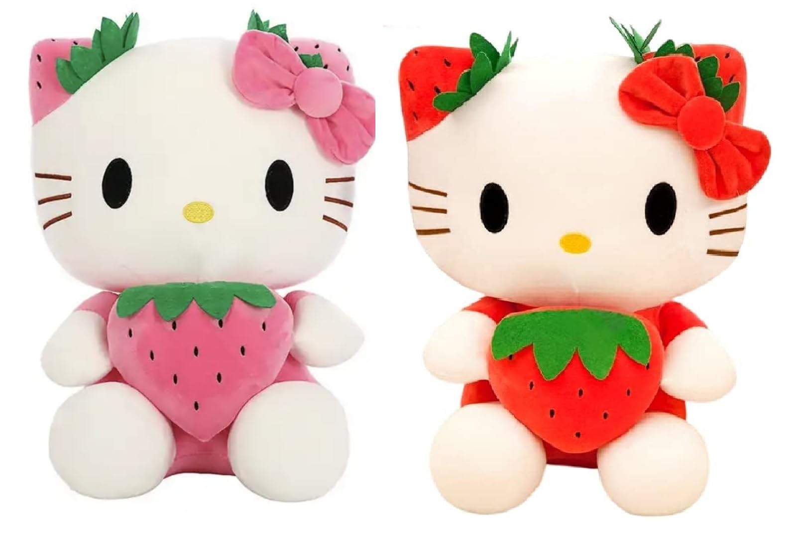 Vaishno Soft Cute Toys for Girls Hello Combo Kitti with Strawberry Red/Rani Cartoon Doll for Girl Kids Plush Stuffed Animal Soft Huggable Toy Birthday Gifts for Kids Girls (Size 20 CM) (B0D2ZY69C7) Amazon Price History, Amazon Price Tracker
