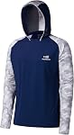 Bassdash UPF 50 Performance de pêche Chemise Refroidissement Hoodie Camo manches longues FS17M pour homme
