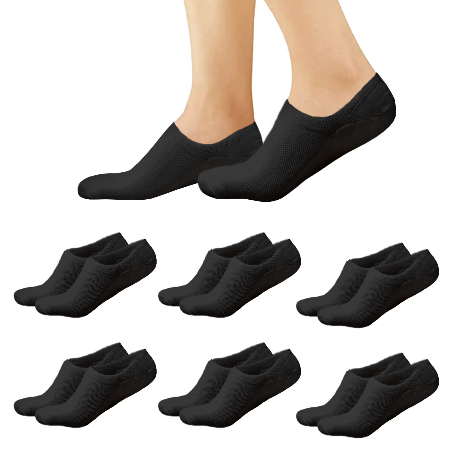 Calcetines Invisibles para Hombre y Mujer - Pinkies Tobilleros para Verano