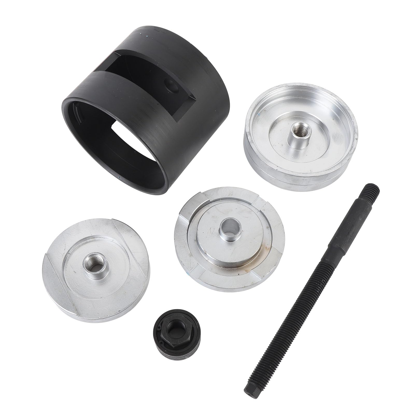 Generic Narzędzie do Montażu Tulei Tylnego Zawieszenia Premium do X5 E53 1999-2007, 6 szt. Zestaw z Wytrzymałego Metalu z walizką Przechowywania, Idealny dla Mechaników