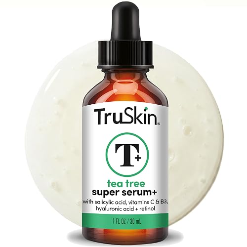 TruSkin Tea Tree Oil Acne Treatment Serum for Face -