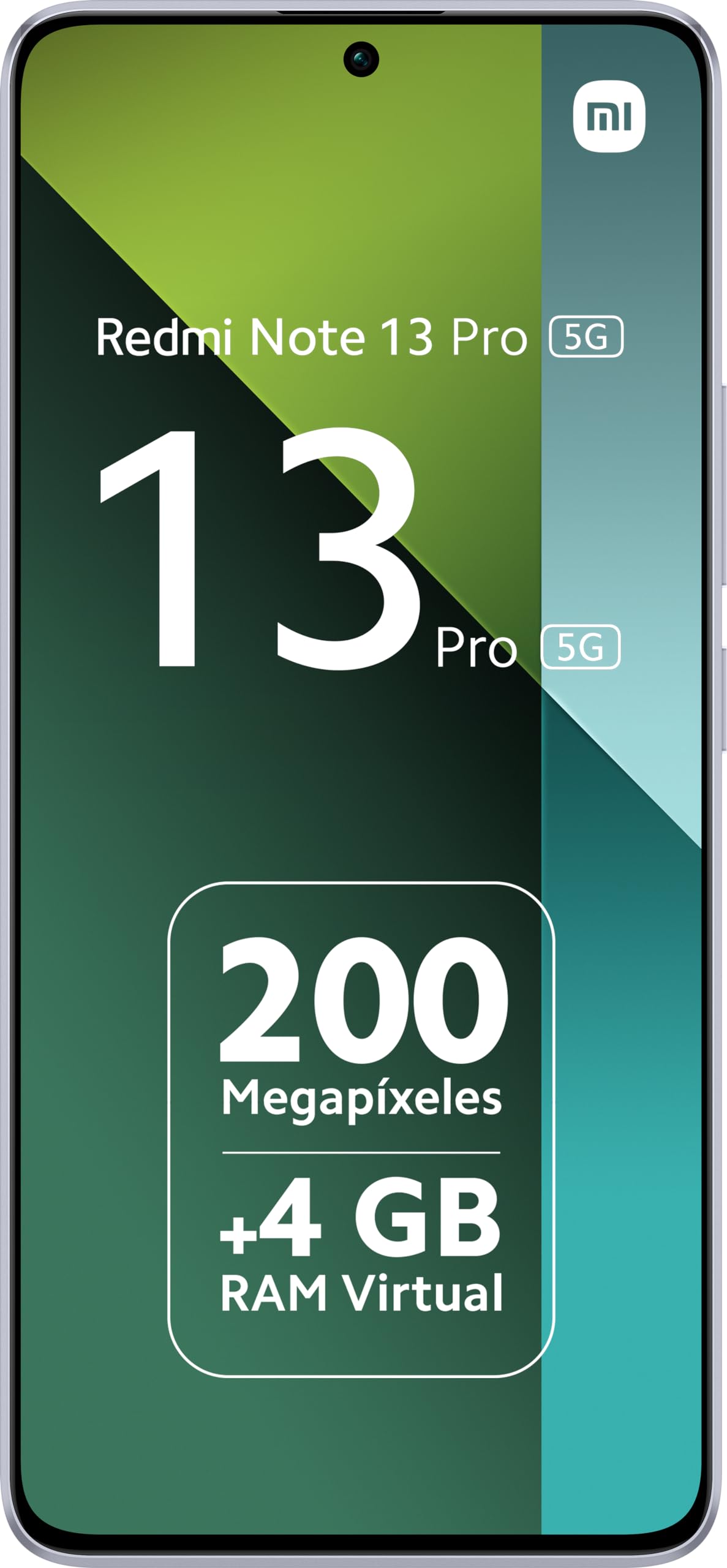 Xiaomi Redmi Note 13 Pro 5G 12+512GB Snapdragon 7s Gen 2, Super QPD da 6.67" Fotocamera Ultra-Clear da 200 MP, Viola (IT Versione)