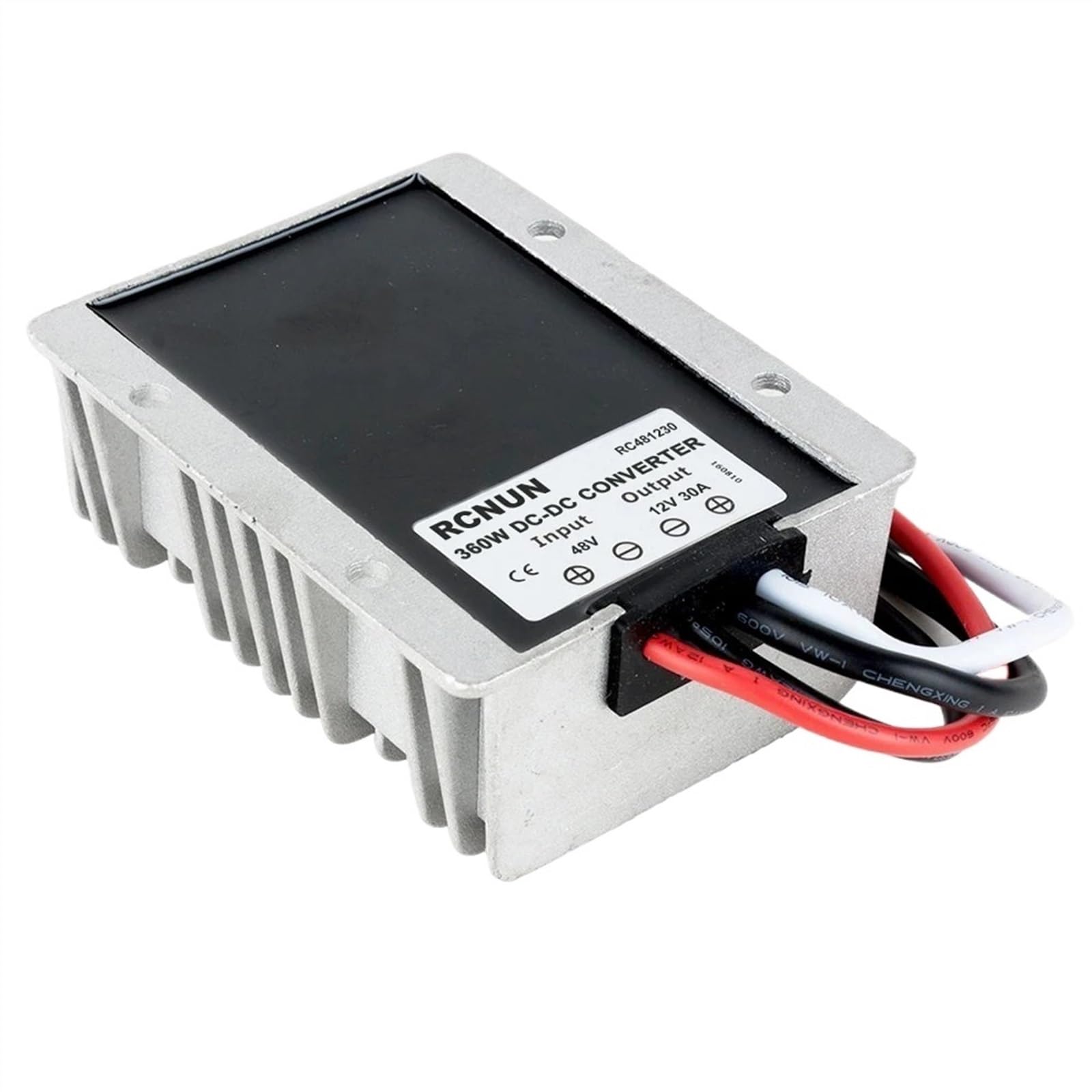 JJHQOKYNA 36V 48V to 12V 2A 5A 10A 20A 30A 40A 50A 60A 80A 100A DC Step Down Power Converter 48V-12V Golf Cart Voltage Regulator(30a)