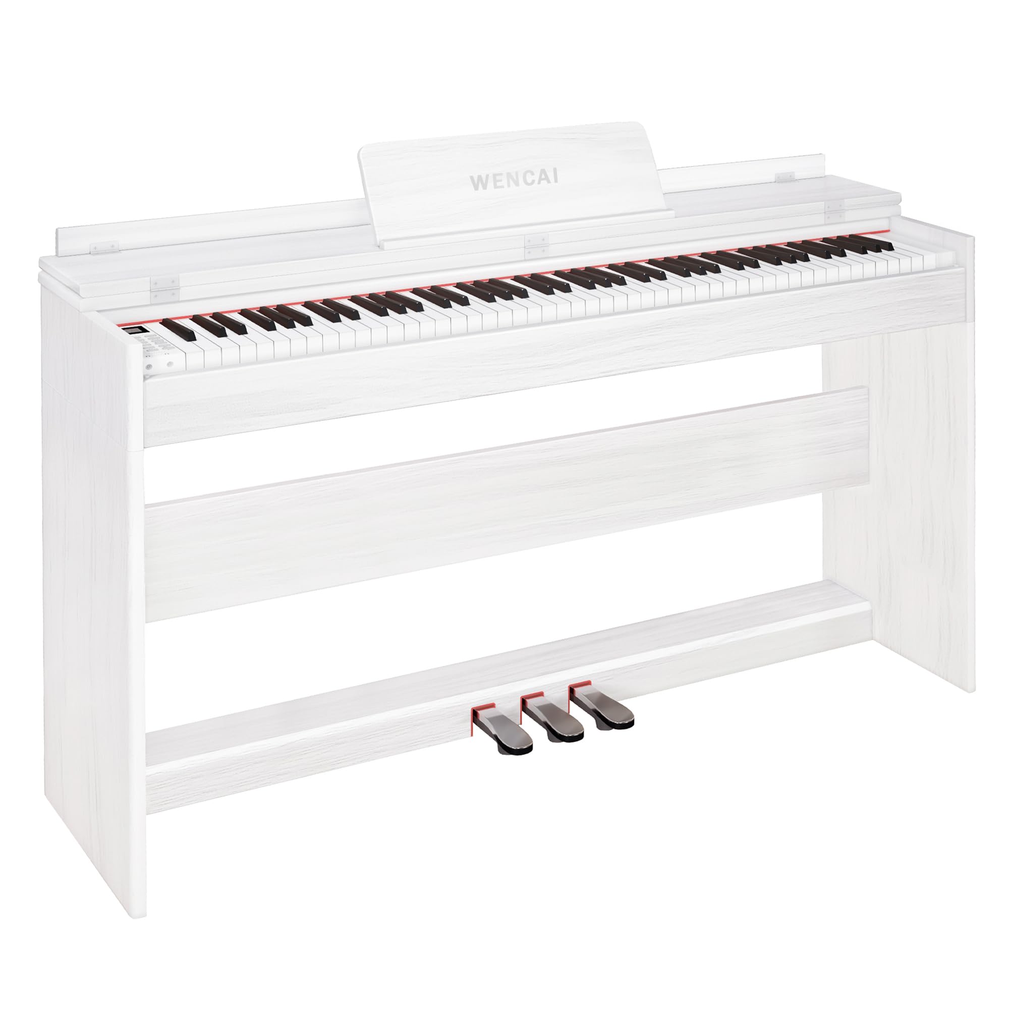 Amazon.com: WENCAI 88 Key Fully Weighted Digital Piano