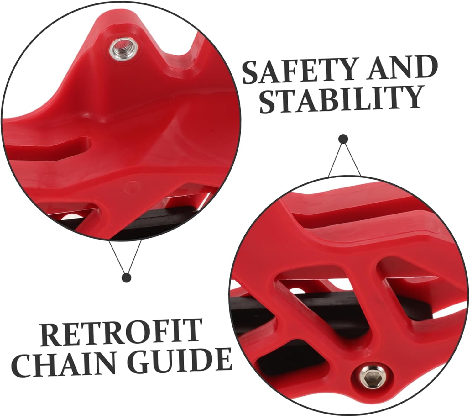 Motorcycle Chainguard Chain Protector for Dirt Bikes Durable Chain Guard Guide for Safe Riding