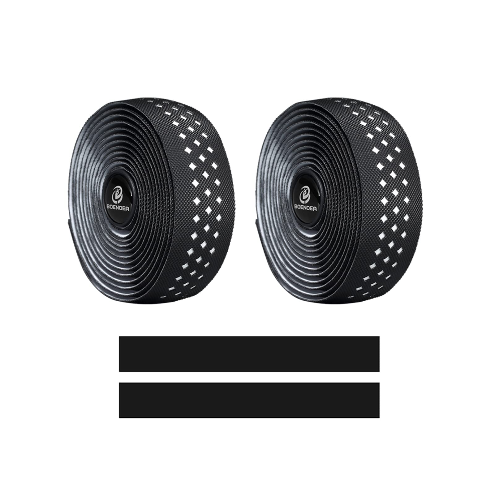 Boenoea Bike Handlebar Tape, 2 Rolls Bicycle bar Tapes Non-slip Shock-absorbing Cycling Handle Wraps for Mountain Bike