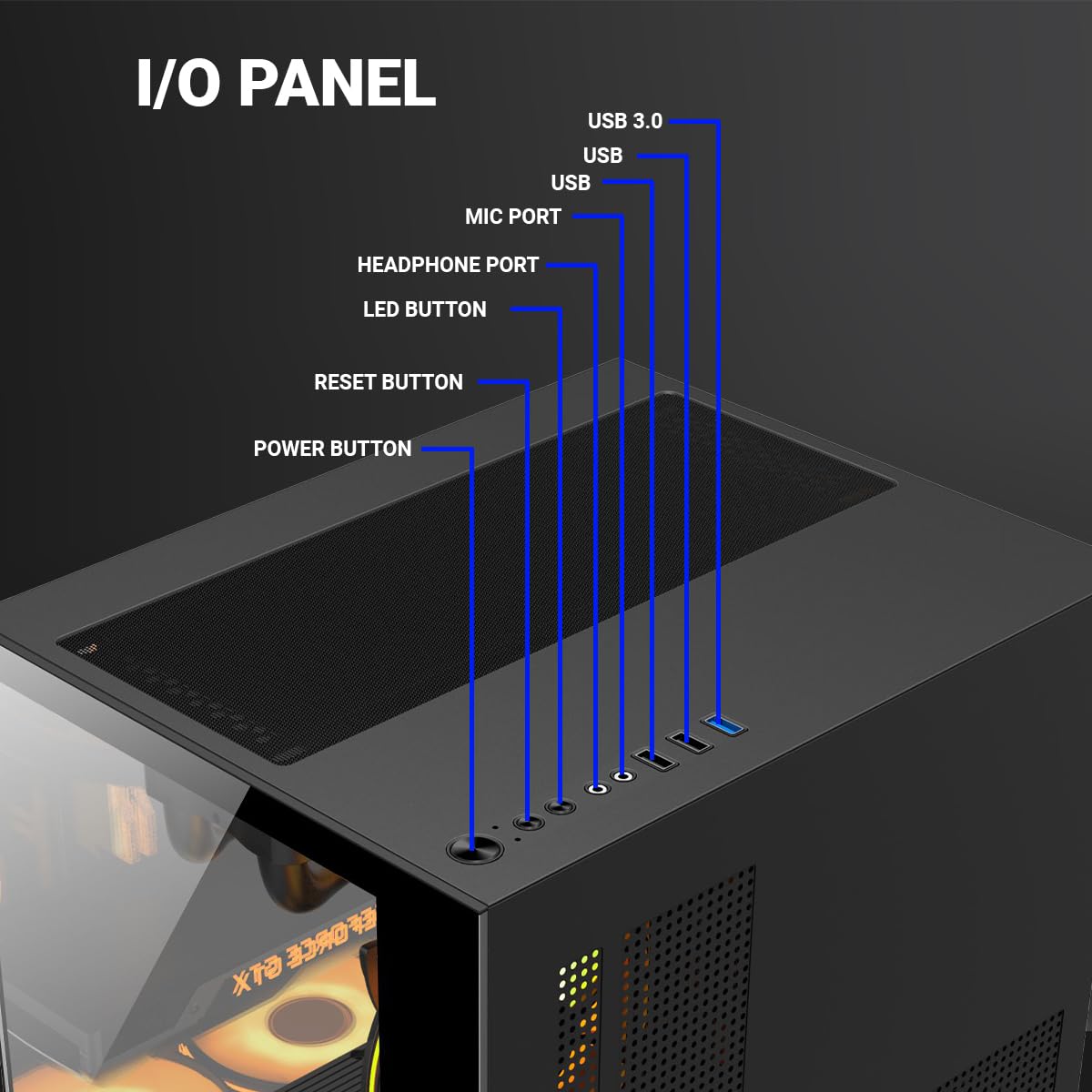 Ant PC Gaming Pc Argentine RX7600 Ryzen 5 7600|B650 Chipset WIF+Bluetoot | 32GB DDR5 5200Mhz | RTX 3050 8GB |1TB M.2 Nvme SSD | 240MM Liquid Cooler | Mid Tower RGB Cabinet | Windows 11 Home Trial 36