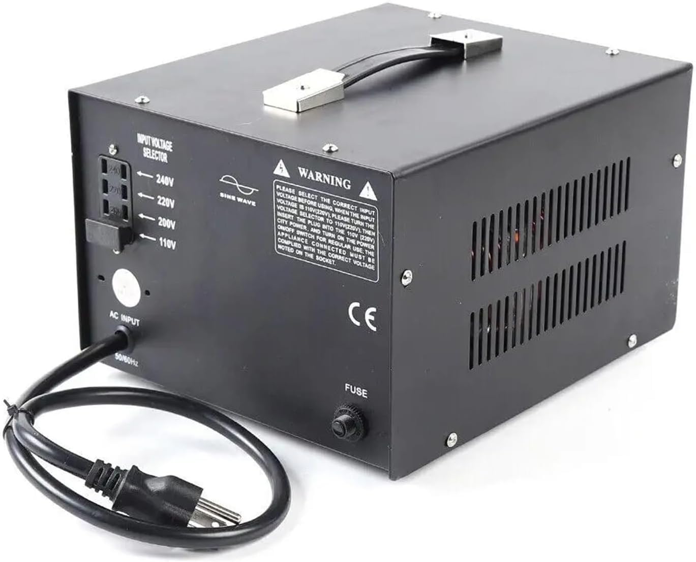 Transformador Convertidor De Voltaje De 8000 W / 10000 W Elevador Reductor De 110 V A/Desde 220 V, 5000w