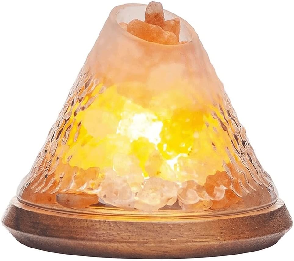 MZLXDEDIAN Himalayan Pink Salt Lamp Diffuser Bulbs, Natural