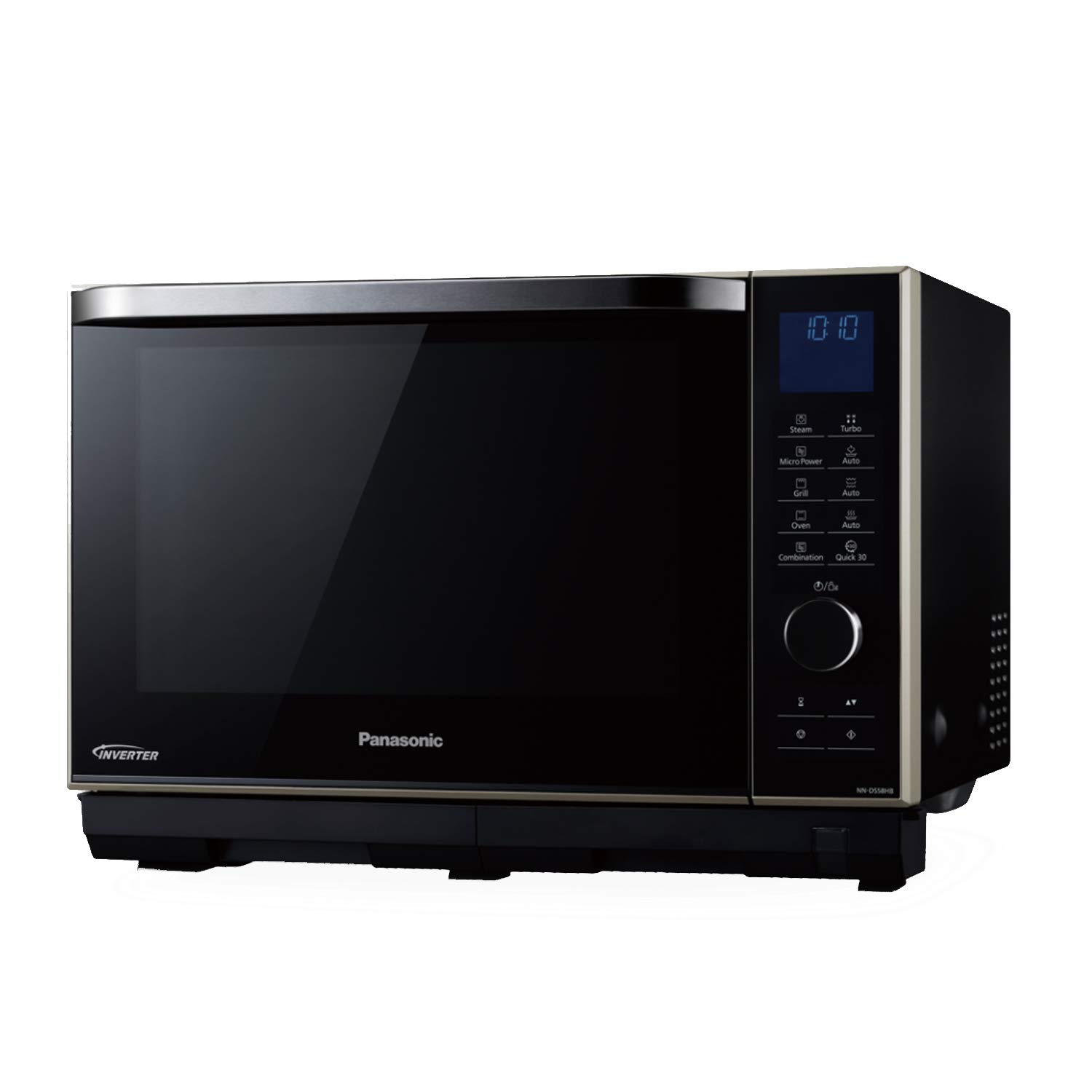 Panasonic NN-DS58HB Steam Combination Oven w/Grill Tray & Wire Rack (Renewed)