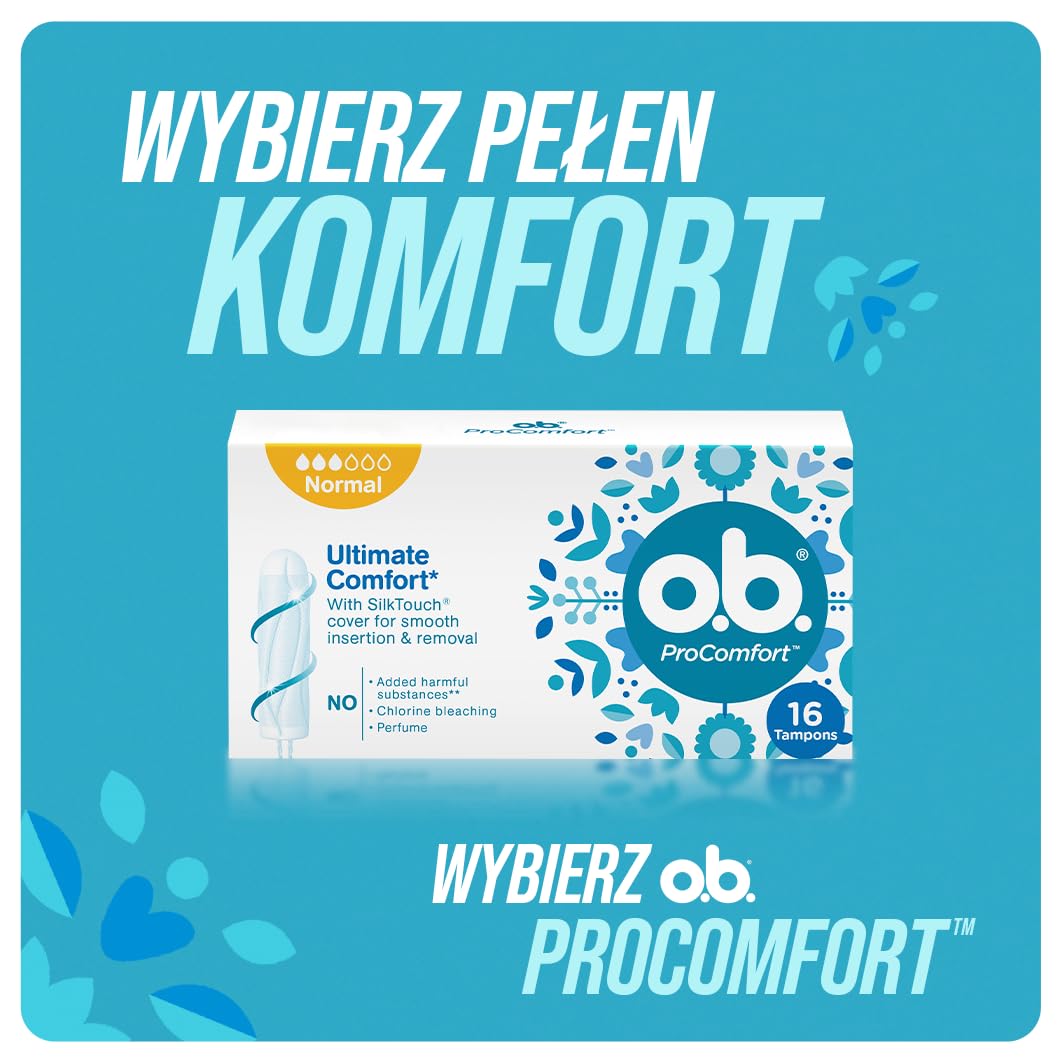 O.B. Ultimate Comfort Gigapack Tampony, 64 sztuki