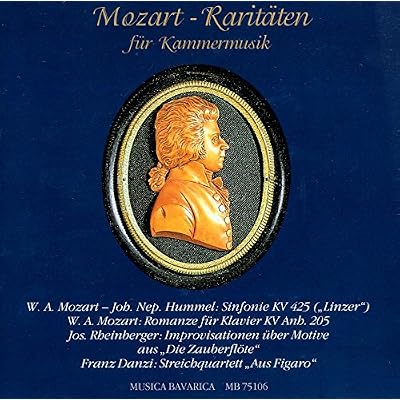 Mozart-Rarit&auml;ten f&uuml;r Kammermusik / Mozart-Rarities for Chamber Music