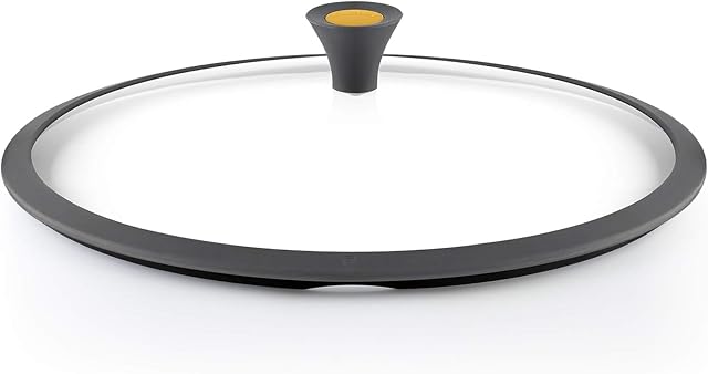 Castey Vulcano 21.59 cm Glass Lid 22 cm