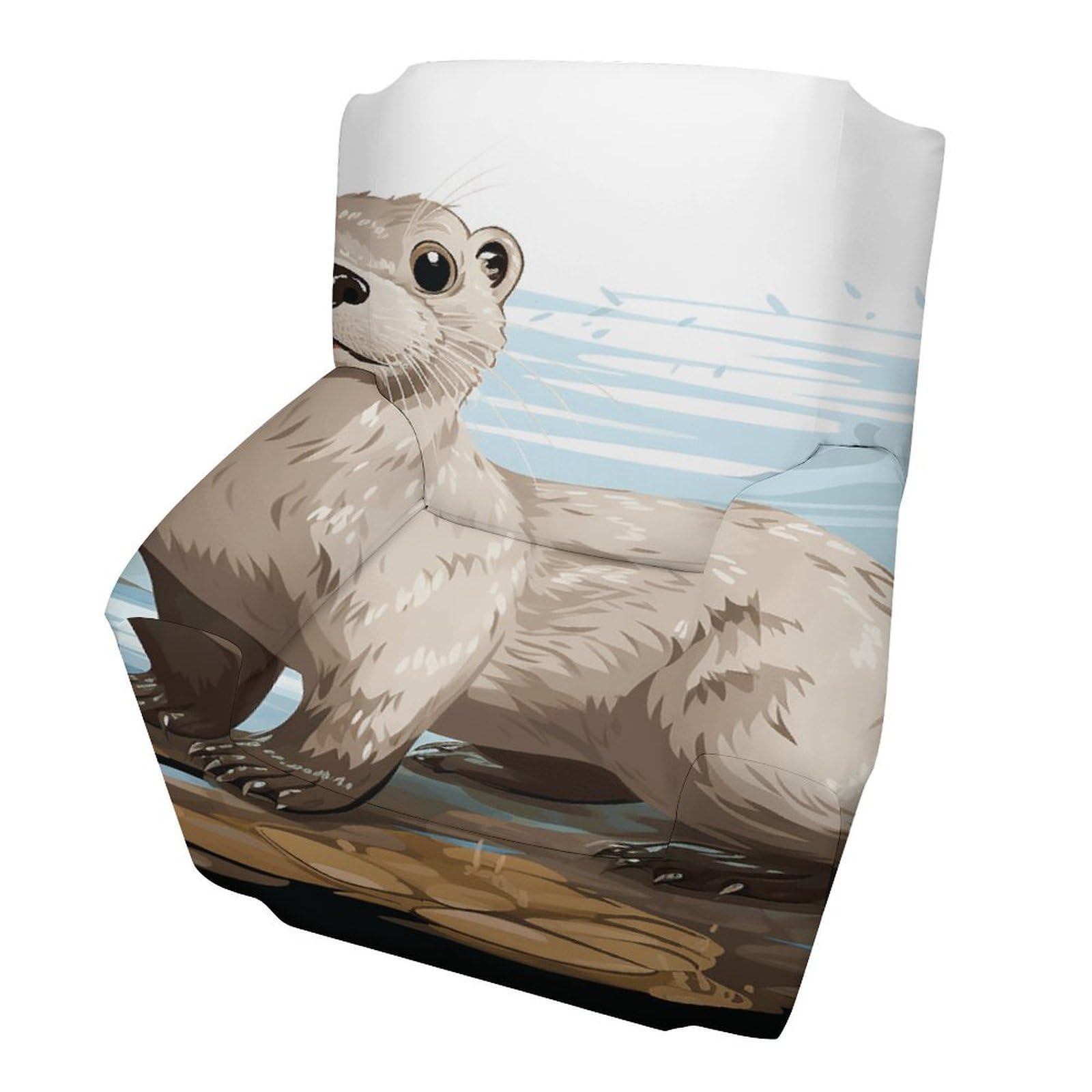 Fekiloot Style Otter Couch Cover Sofa Cover Sofa Slipcover