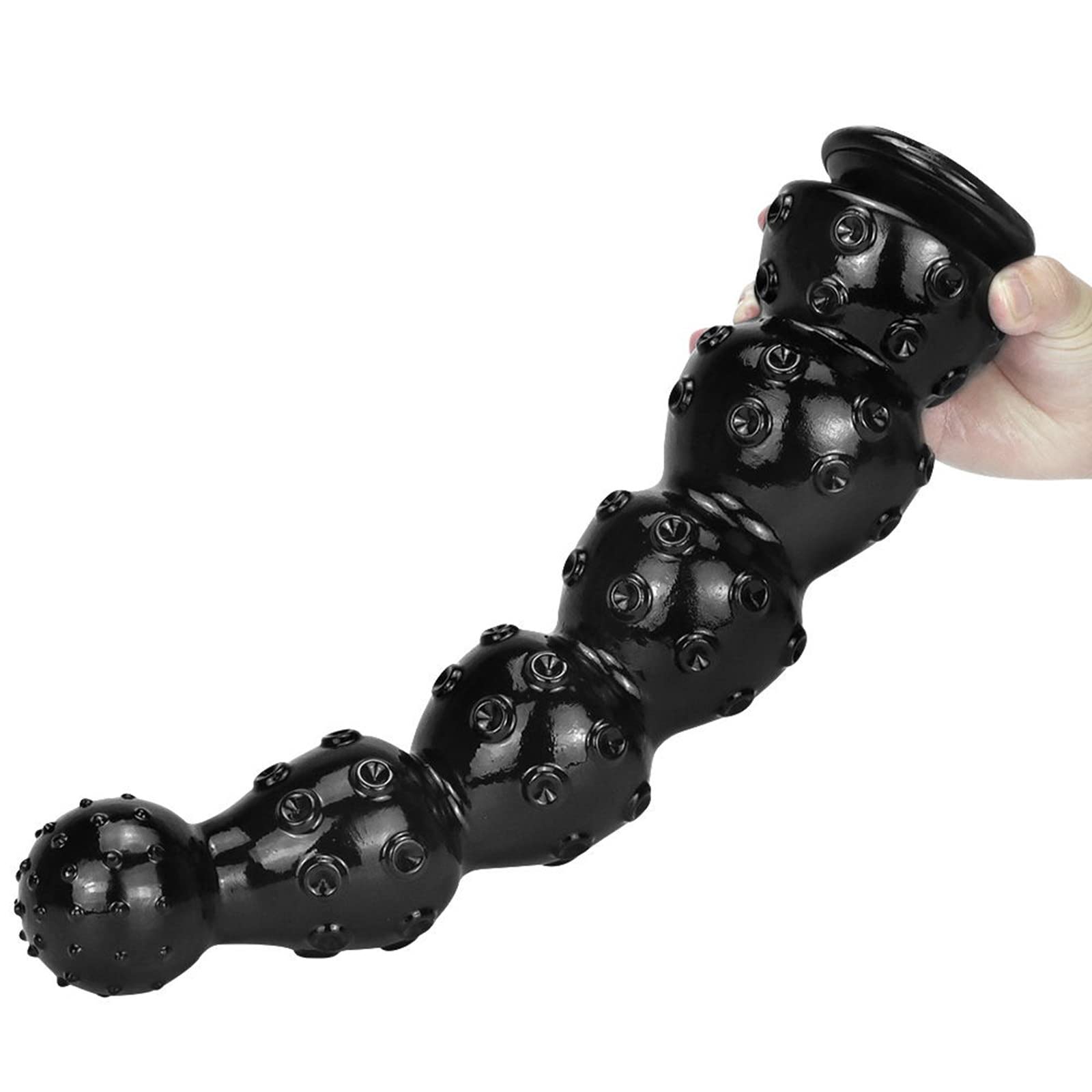 Realistischer Dildo Anal Plug mit Starker Saugnapf, Analdildo fr Frauen  und Mnner silikon 38.5cm Weichen Penis fr Anal Anfnger Geeignet  (1.3KG),Black : Amazon.de: Drogerie & Krperpflege