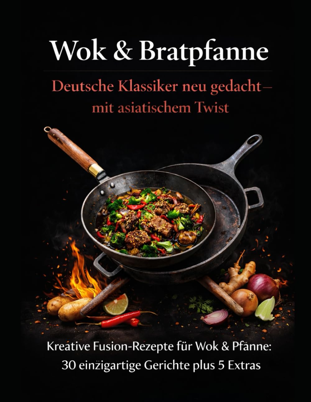 Wok und Bratpfanne: Deutsche Küche x Asiatische Küche