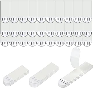 Picture Hanging Strips, 30 Pairs No Nails Frame Hanging Strips 10 Small,10 Medium,10 Large Pairs Heavy Duty Hooks Double Sided Sticky Pads Photo Strips for Wall Picutre Frame Hanging