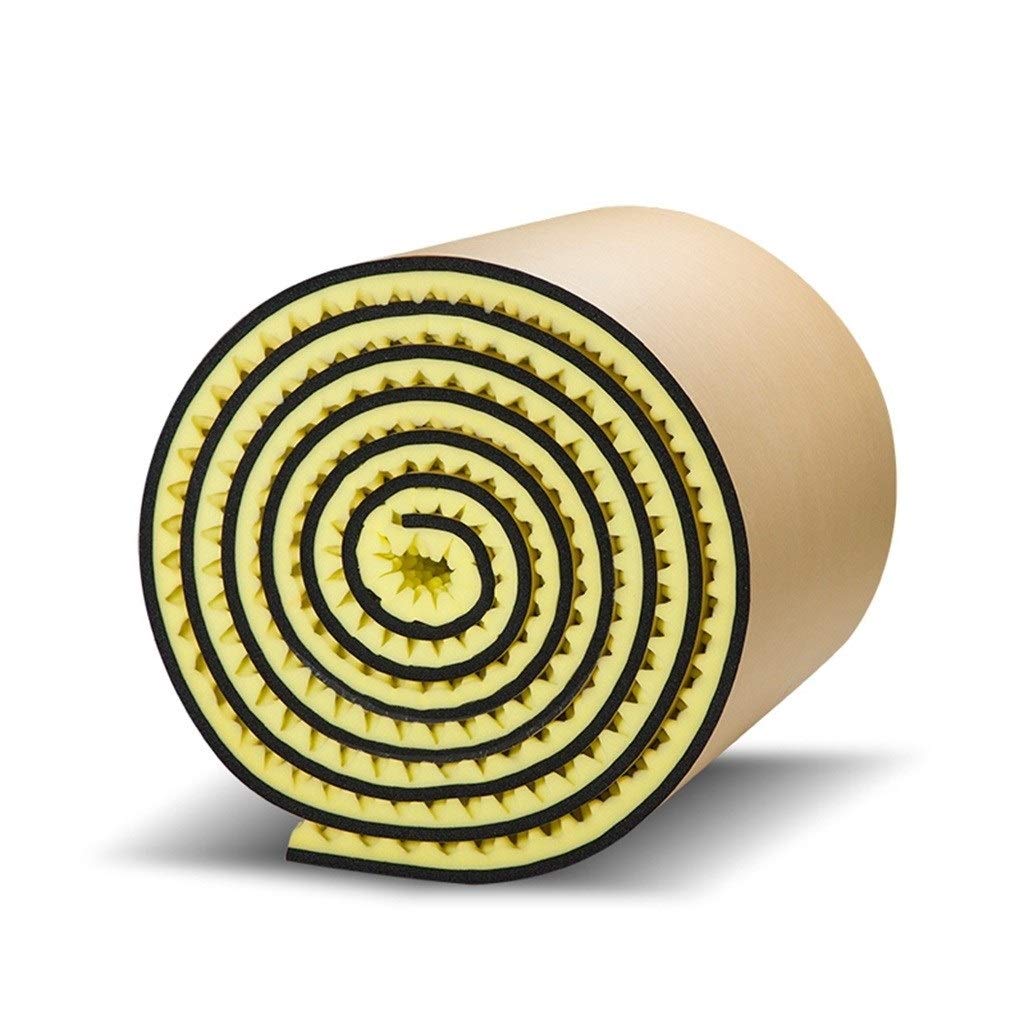 Baby room Piano Room Acoustic Panels, High Density Flame Retardant Sound-absorbing Cotton Cinema Bar Acoustic Panels Thickness: 5CM Suitable for pasting door panels (Color : Yellow)