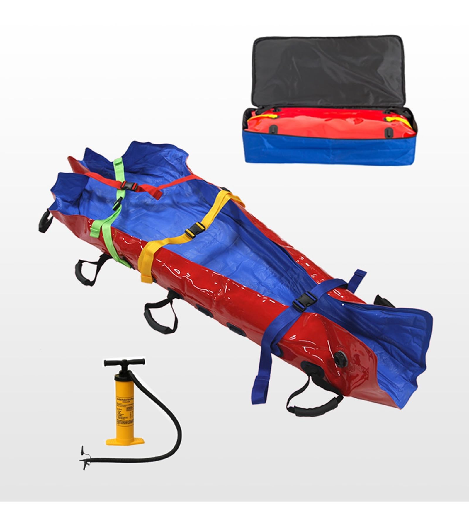SGKOMN Multifunctional Rescue Stretcher, First Aid Vacuum Stretcher, Foldable Medical Stretcher for Medical Emergency Rescue, Ambulance, Fire Rescue Load. Capacity:353 Lbs
