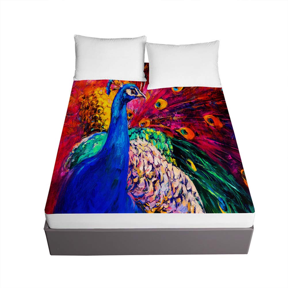 Drap Housse Matelas Épais 30cm Chickw1 Fixe Anti-Glisse et Durable