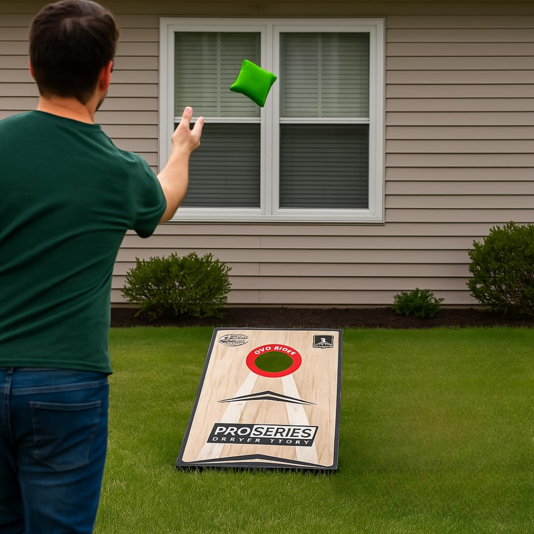 Dr Sport Lot de 8 sacs à cornhole 400 g 15 x 15 cm