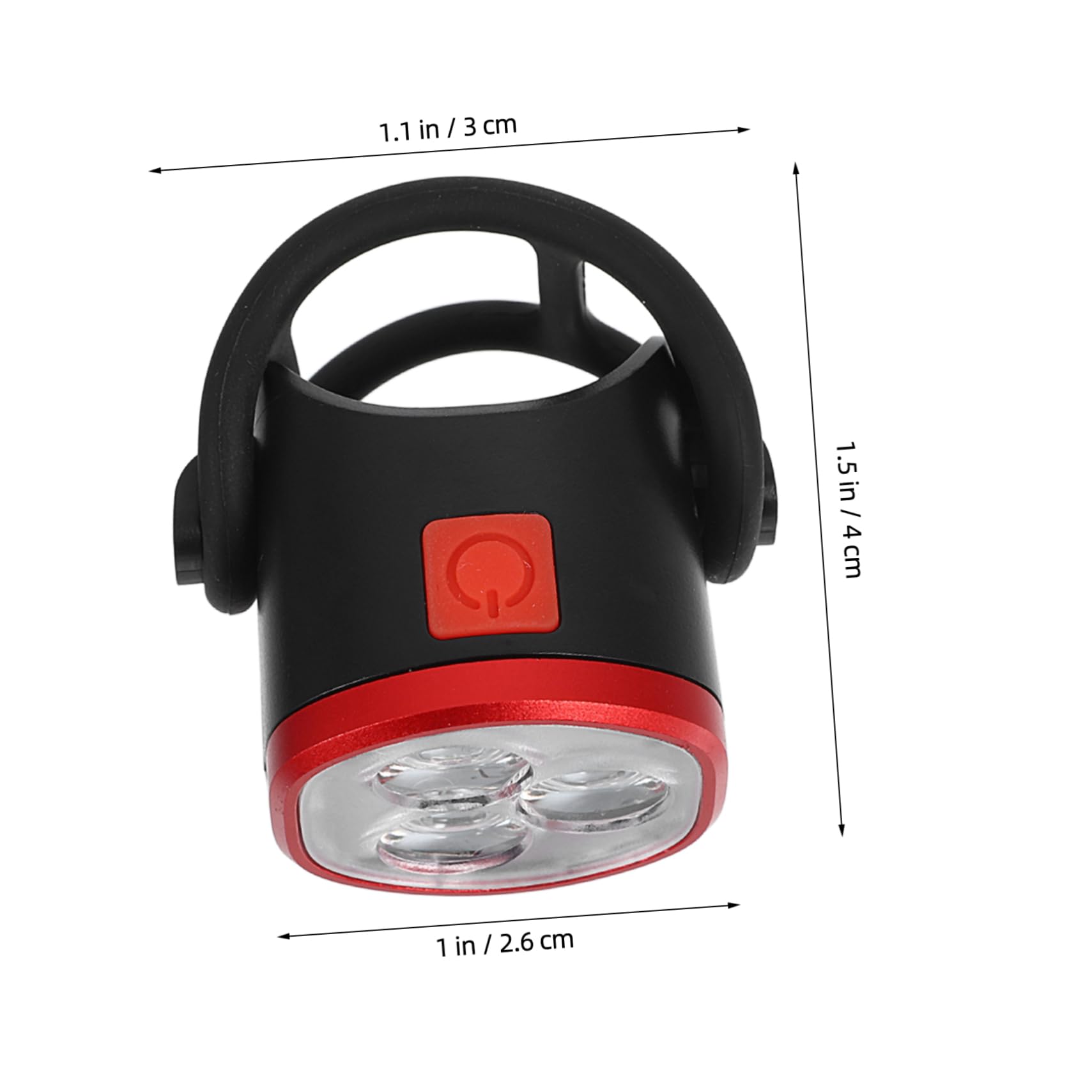 BESPORTBLE 1 Set Rechargeable Bike Light Headlight Tail Lamp for Road Cycling Easy Installation Multiple Modes Battery Life Safety Lighting for Night Rides