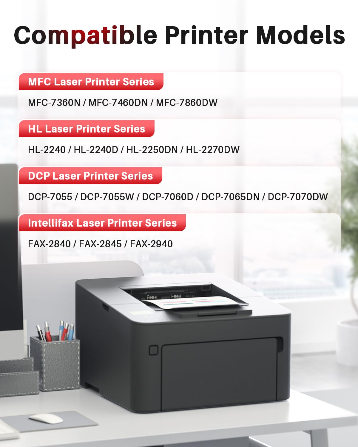 Print-Klex Trommeleinheit kompatibel für Brother MFC-7360N MFC-7360Ne Print-Klex Trommeleinheit kompatibel für Brother MFC-7360N MFC-7360Ne
