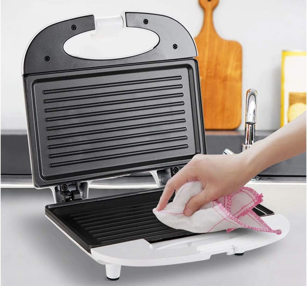 Piastra elettrica toast panini bistecchiera tostapane griglia grill sandwich