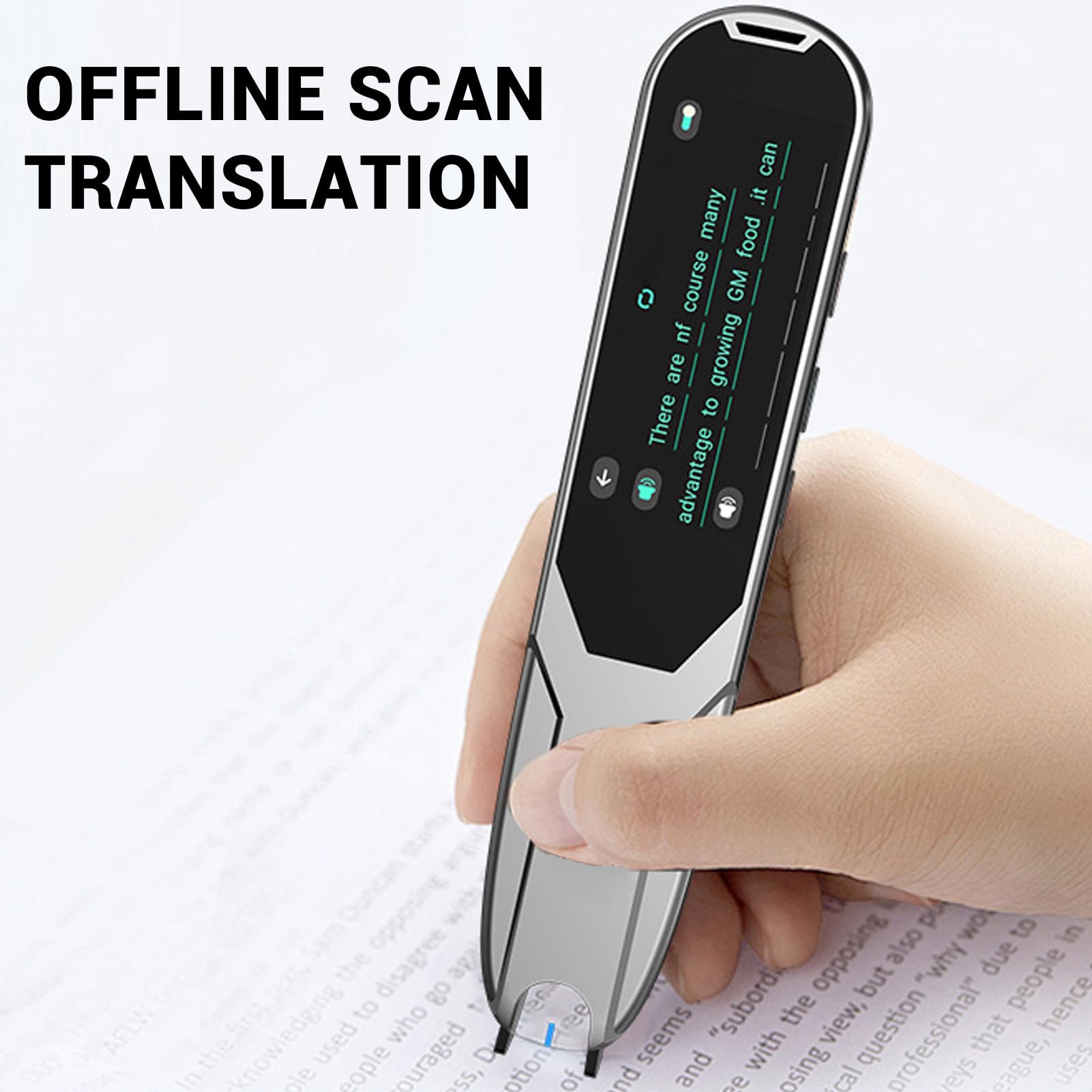 Generic Lettore di Scansione Penna Traduttore Linguistico Dispositivo Offline Intelligente per Studenti Aziendali Che Viaggiano da 2,5 Pollici