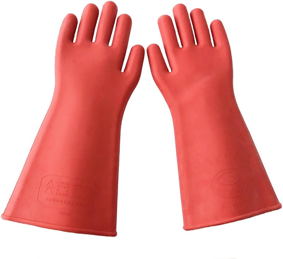 E2O Tech Insulated Gloves Rubber 12KV Safety Electrical Protective Work Gloves