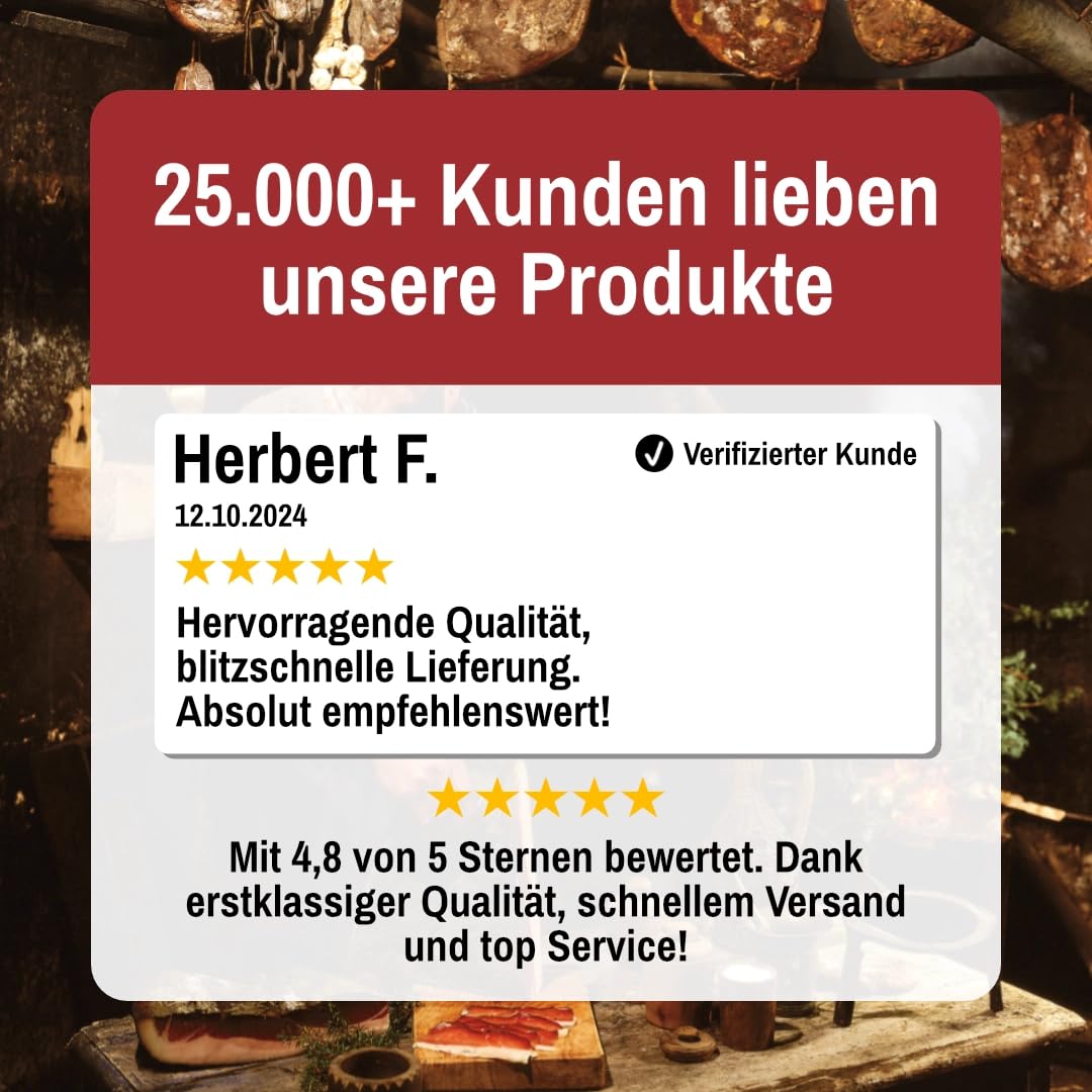 Salami Degustationspaket – Südtiroler Spezialitäten Paket – verschiedene Salami Sorten handwerklich hergestellt & traditionell veredelt