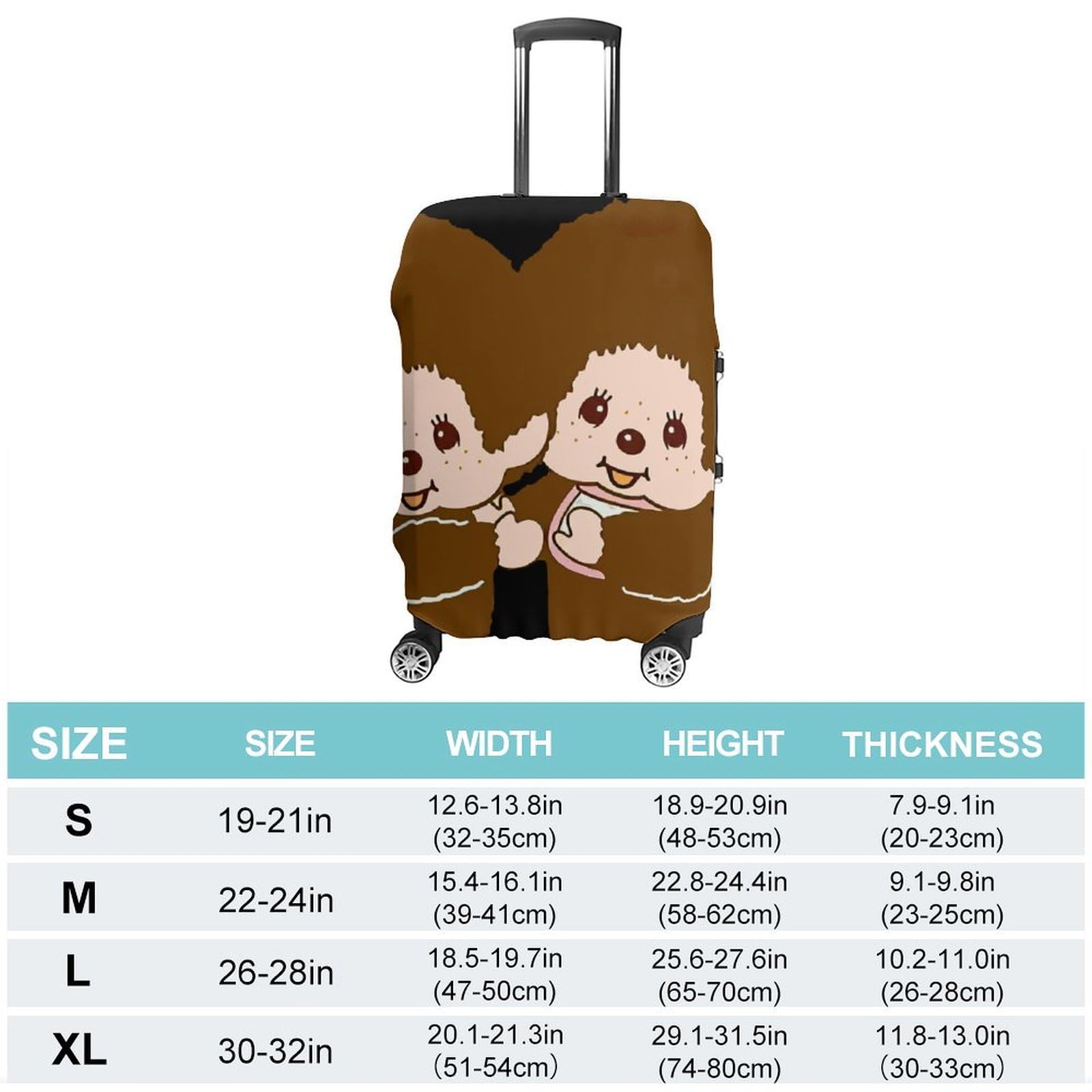 Amazon.co.jp: モンチッチ スーツケースカバー キャリーケースカバー