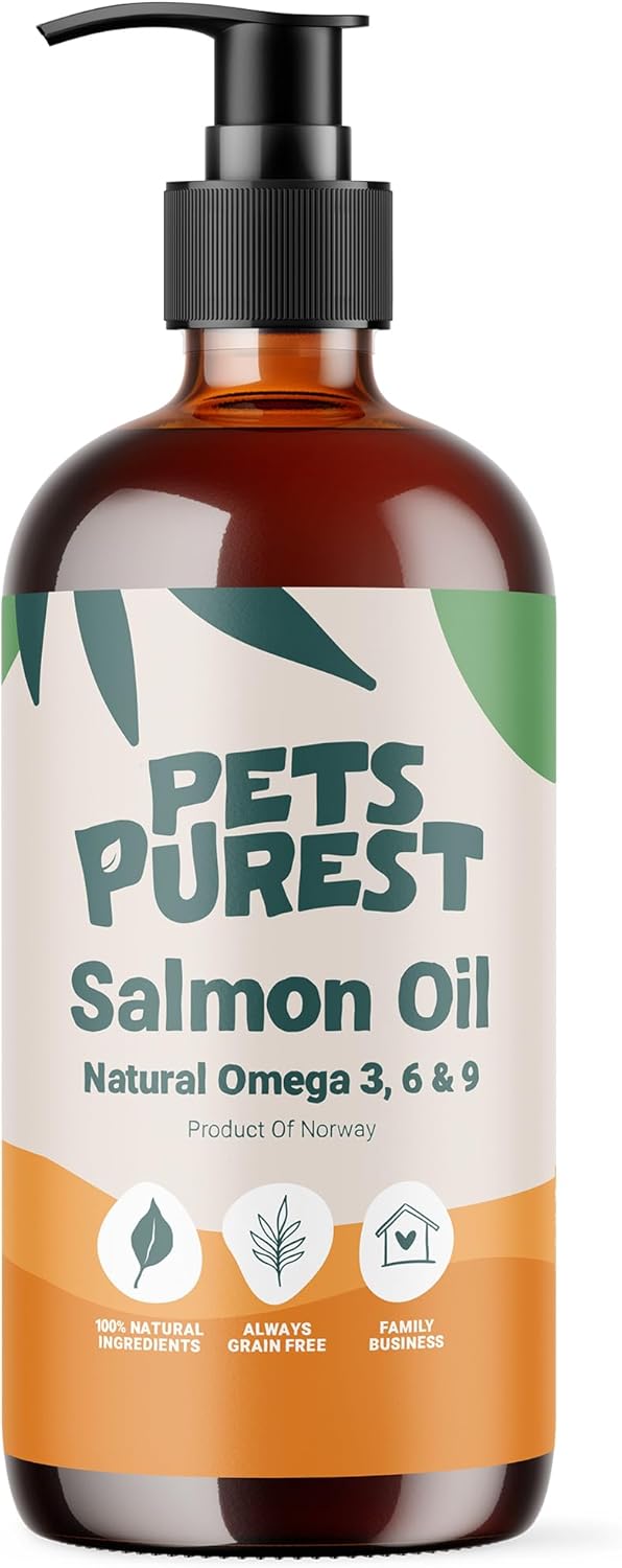 Salmon Oil for Dogs,...
