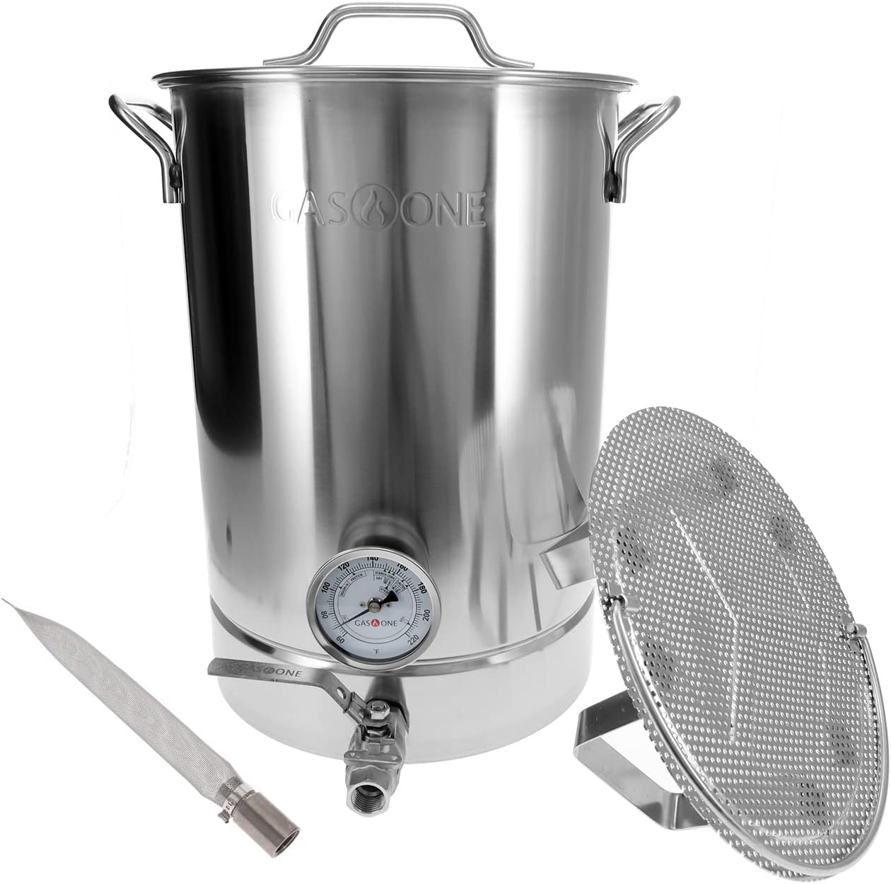 GasOne BP32 32QT8 Gallon Stainless Steel Home Pot Kettle