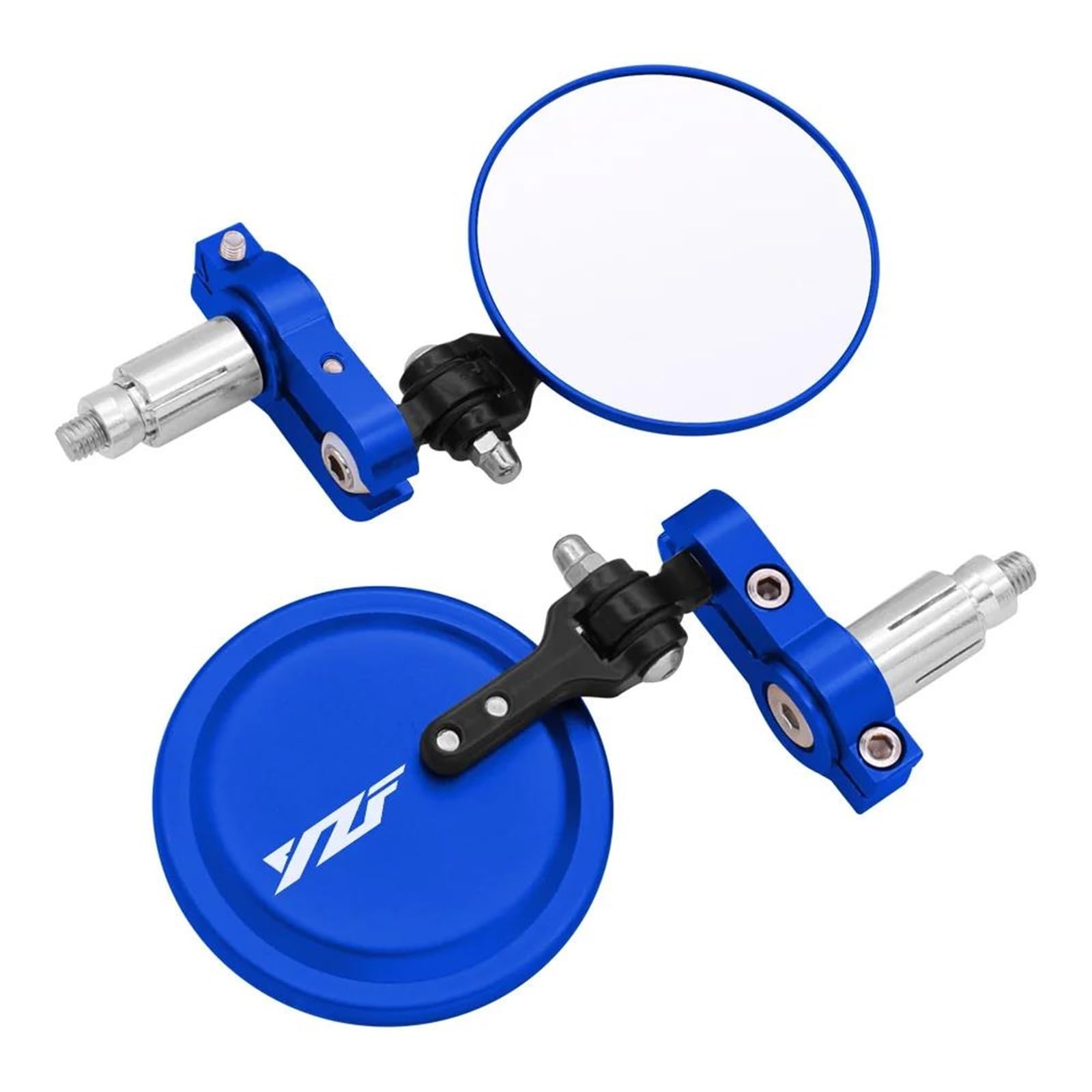 Espejos de manillar plegables antideslumbrantes para motos FZ1