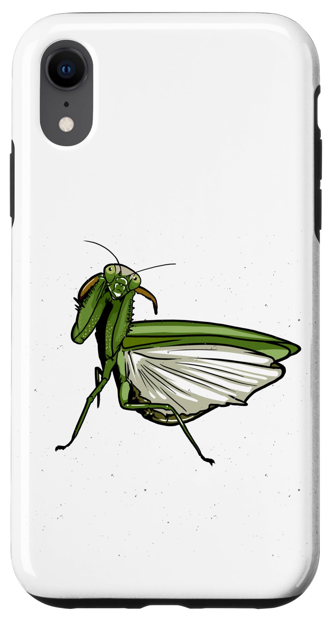 Amazon.co.jp: iPhone XR カマキリの顔を祈る面白い虫 スマホケース