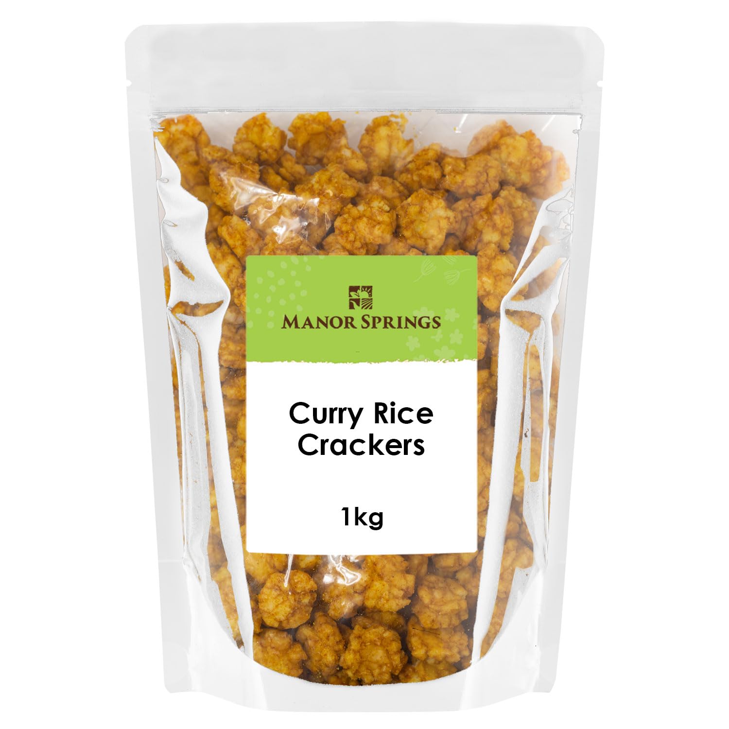 Curry Rice Crackers 1kg by Manor Springs