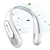 Hotsales Neck Fan, Hands Free Bladeless Neck Fans Portable Rechargeable, 6000 mAh Battery Operated Wearable Personal Fan, Cooling Neck Fan, 3 Speeds, USB Fan Gifts for Men, Women, Travel, Outdoor