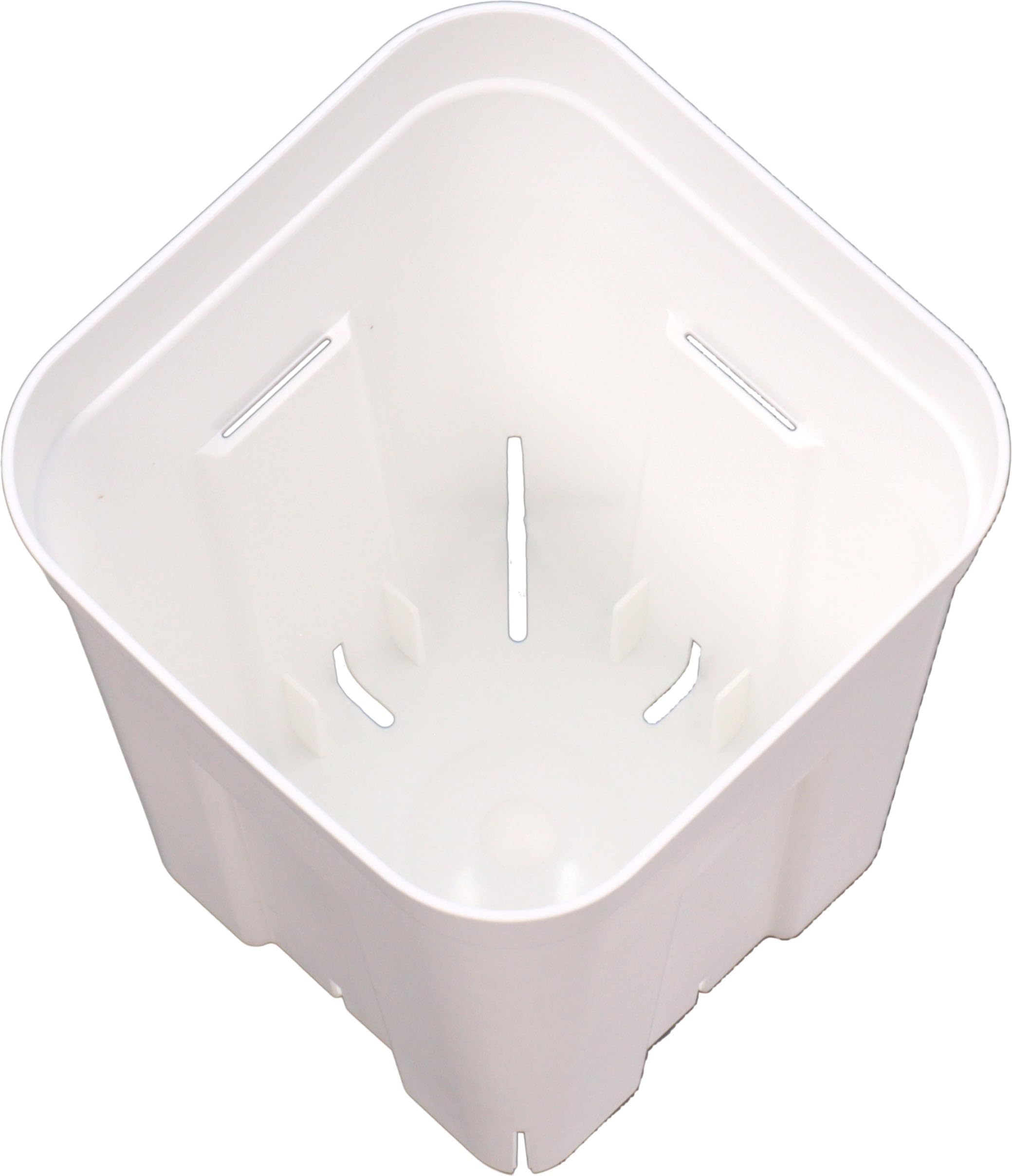 プレステラ ポット 鉢 ポリ鉢スリット鉢　105型　ホワイト　多肉　200個入り プレステラ ポット 鉢 ポリ鉢スリット鉢 105型 ホワイト 多肉