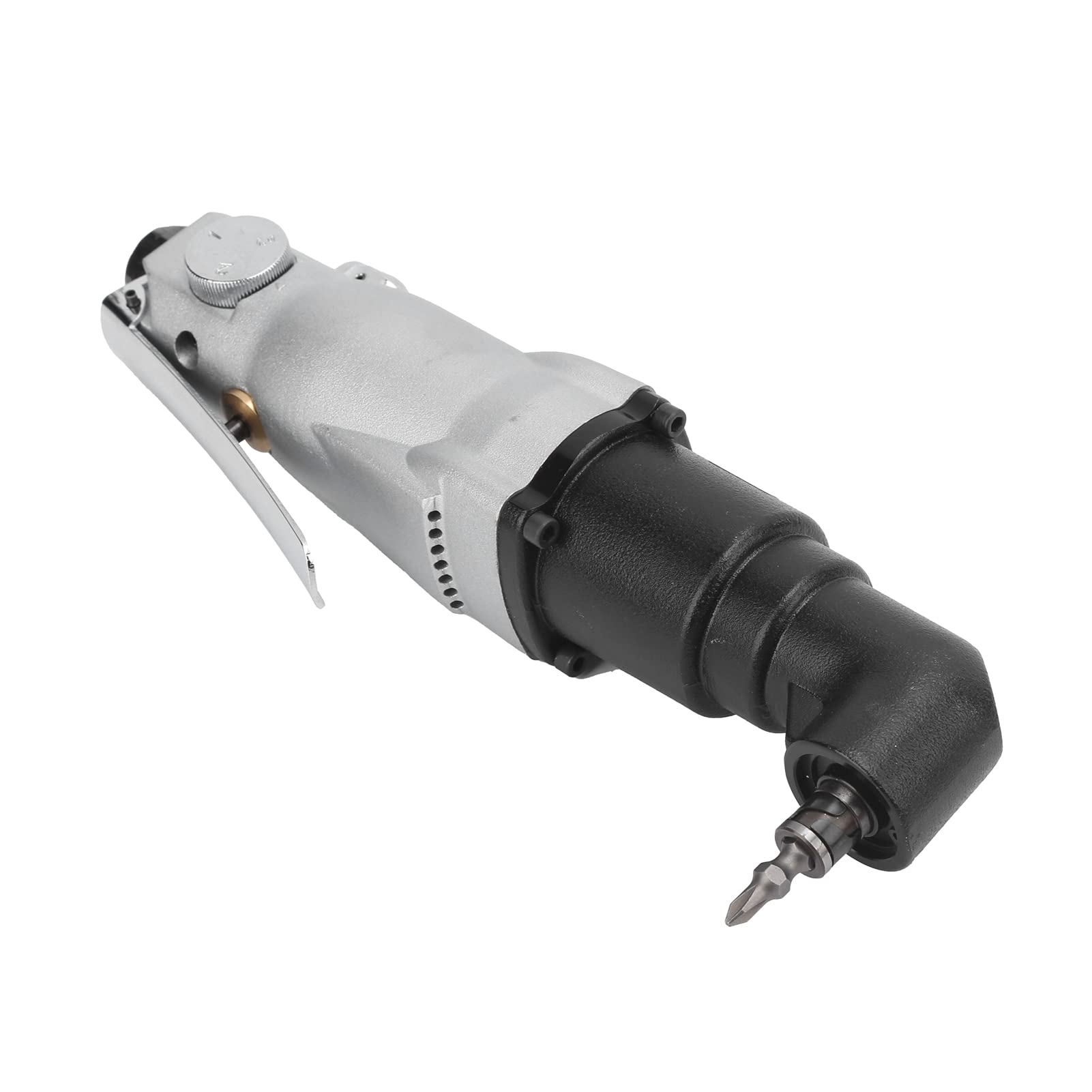 Aramox Cacciavite Pneumatico, Cacciavite Pneumatico in Acciaio Legato KP 808L 60N M 7000 giri/min. Velocità Regolabile a Doppio Martello per la Produzione di Macchinari e la Riparazione di