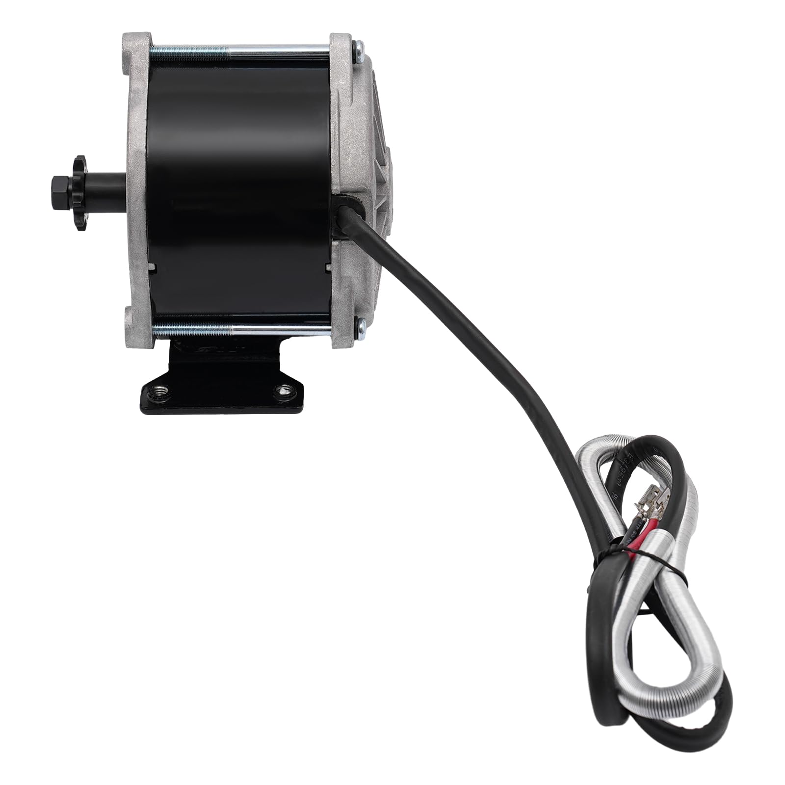 Motore riduttore, motore elettrico riduttore 500 W, motore Dc ridotto, potente motore DC da 1700 rpm, per biciclette motorizzate, ciclomotori