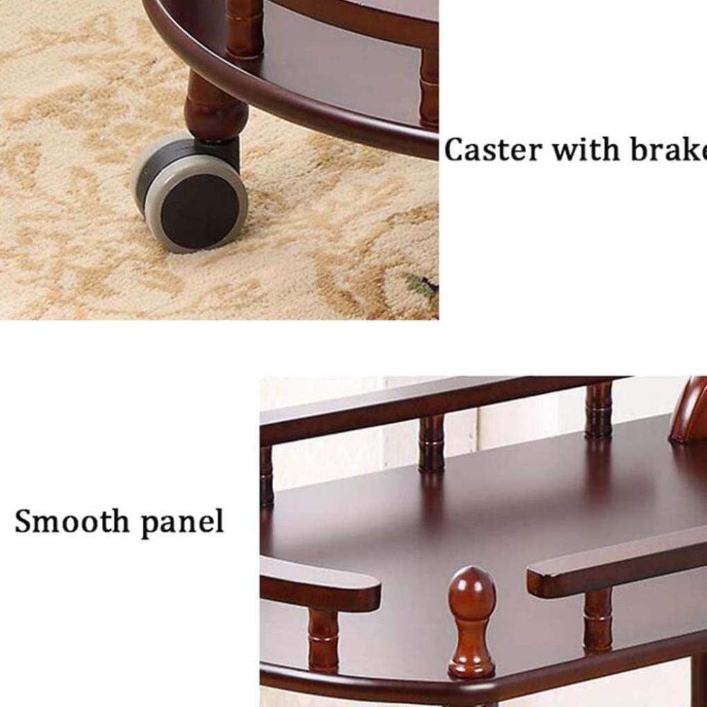 Amazon.co.jp: バーサービングカート 二層ローリングカート