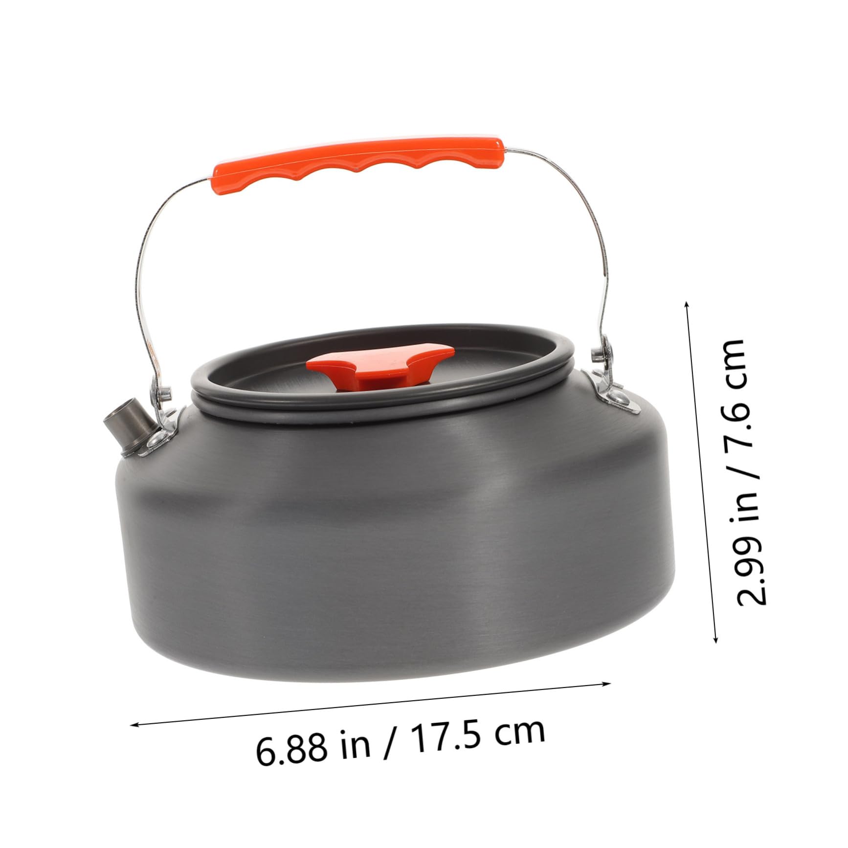 NAMOARLY Outdoor Kettle Large Capacity Water Aluminum Alloy Safe for Tea Brewing Random