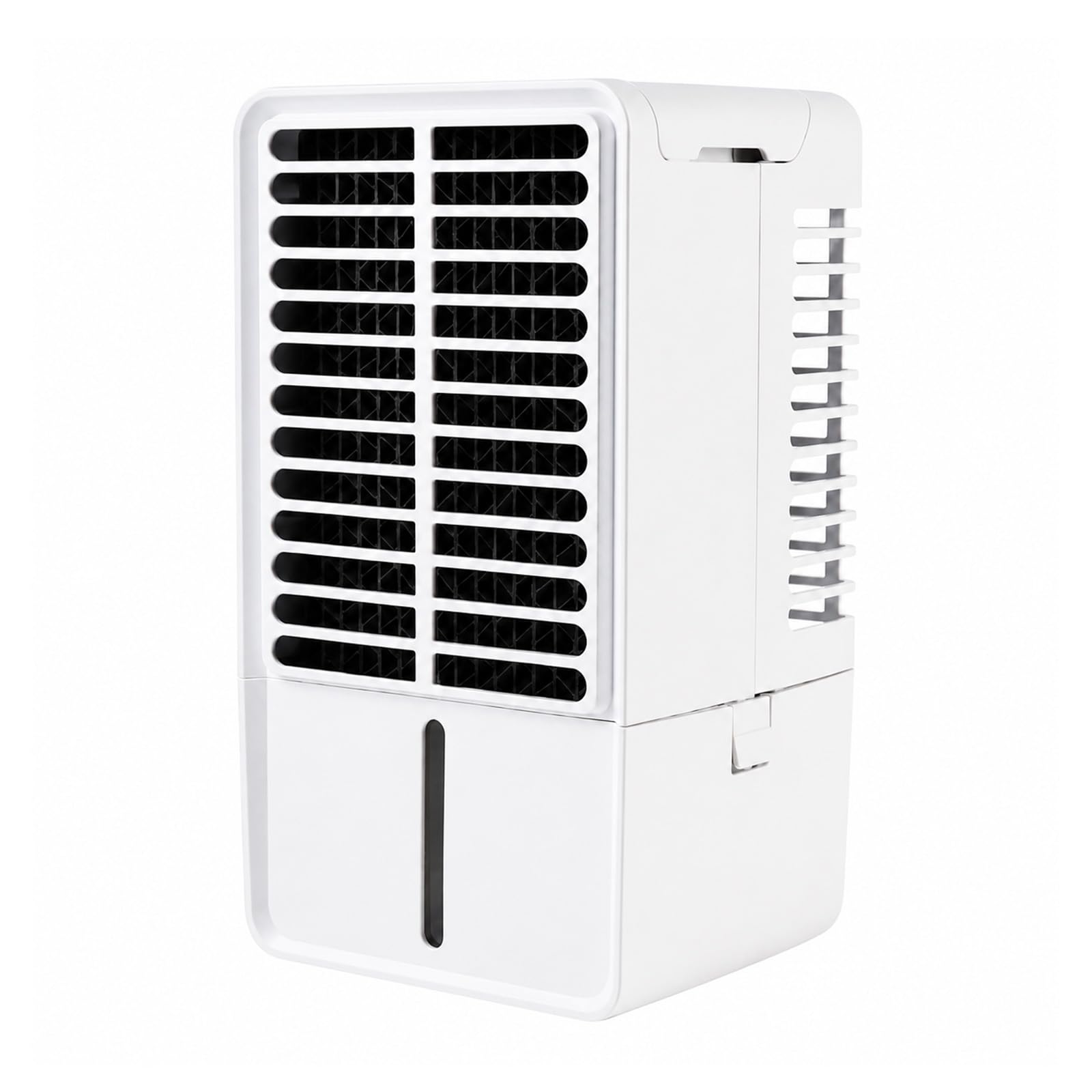 Enfriador de aire personal portátil con chip de IA de 5 velocidades, tanque de agua de 8 horas, operación silenciosa, USB alimentado para el dormitorio de la oficina en casa, filtro grueso del panel d