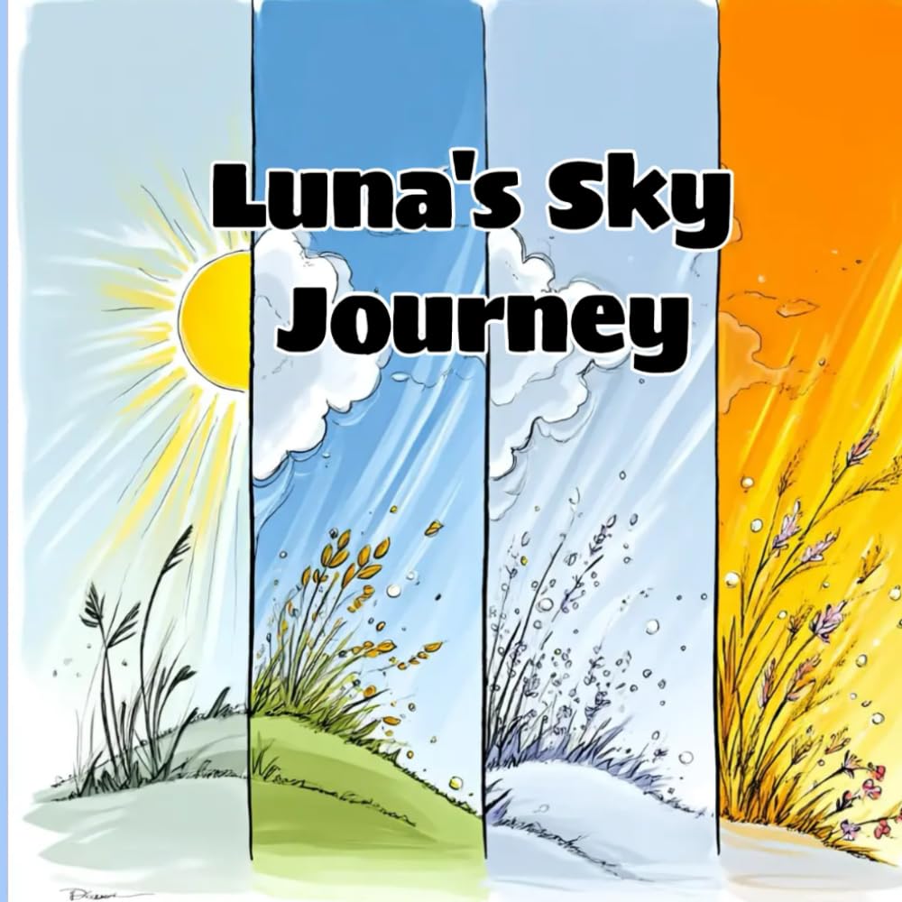 Luna’s Sky Journey: Bedtime Stories for Kids: A Gentle Cloud’s Tale About Courage, Change, and Letting Go