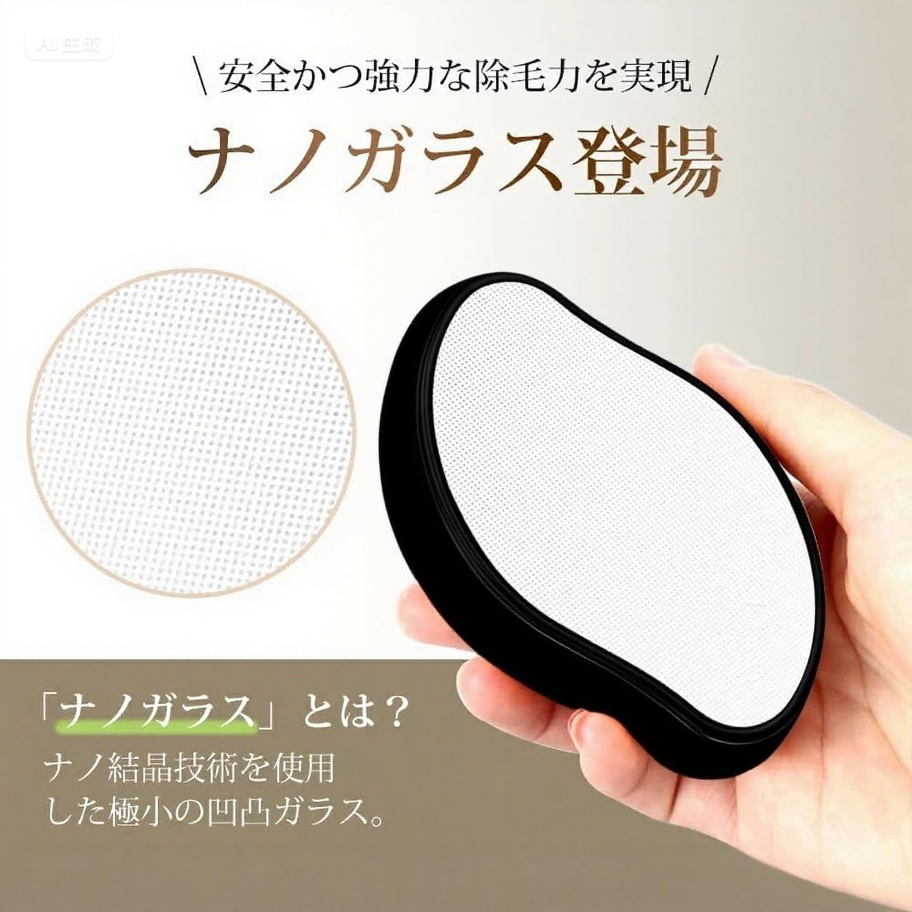 Amazon.co.jp: 【2025 業界新傑作】 ナノガラス脱毛器 マジックグラス