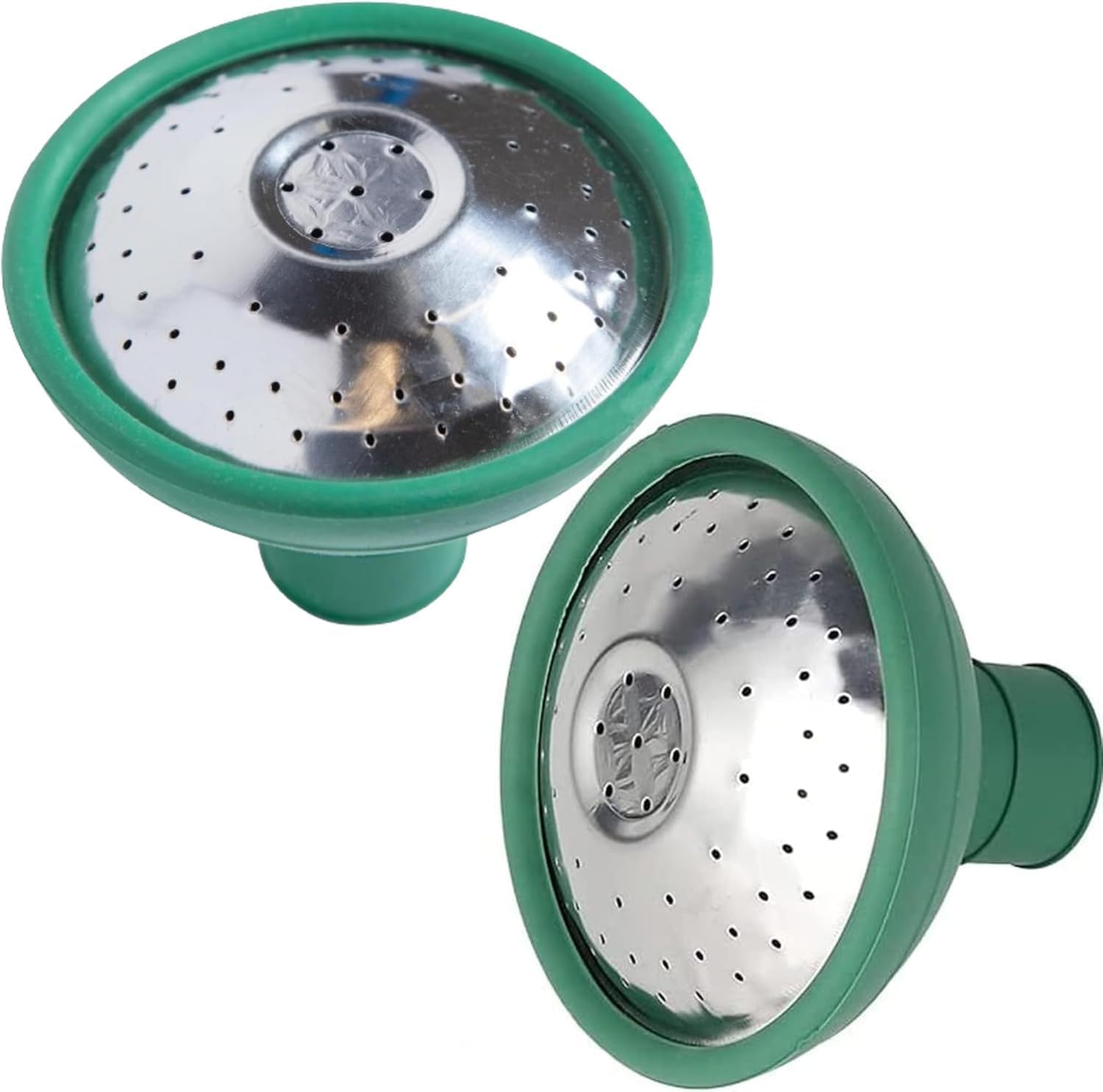 AXXTAN 2pk Universal Garden Watering Can Rose Head, Durable Sprinkler Attachment with Soft Rubber Spray Nozzle for Plants & Greenhouses, Fits All Standard Size Watering Cans